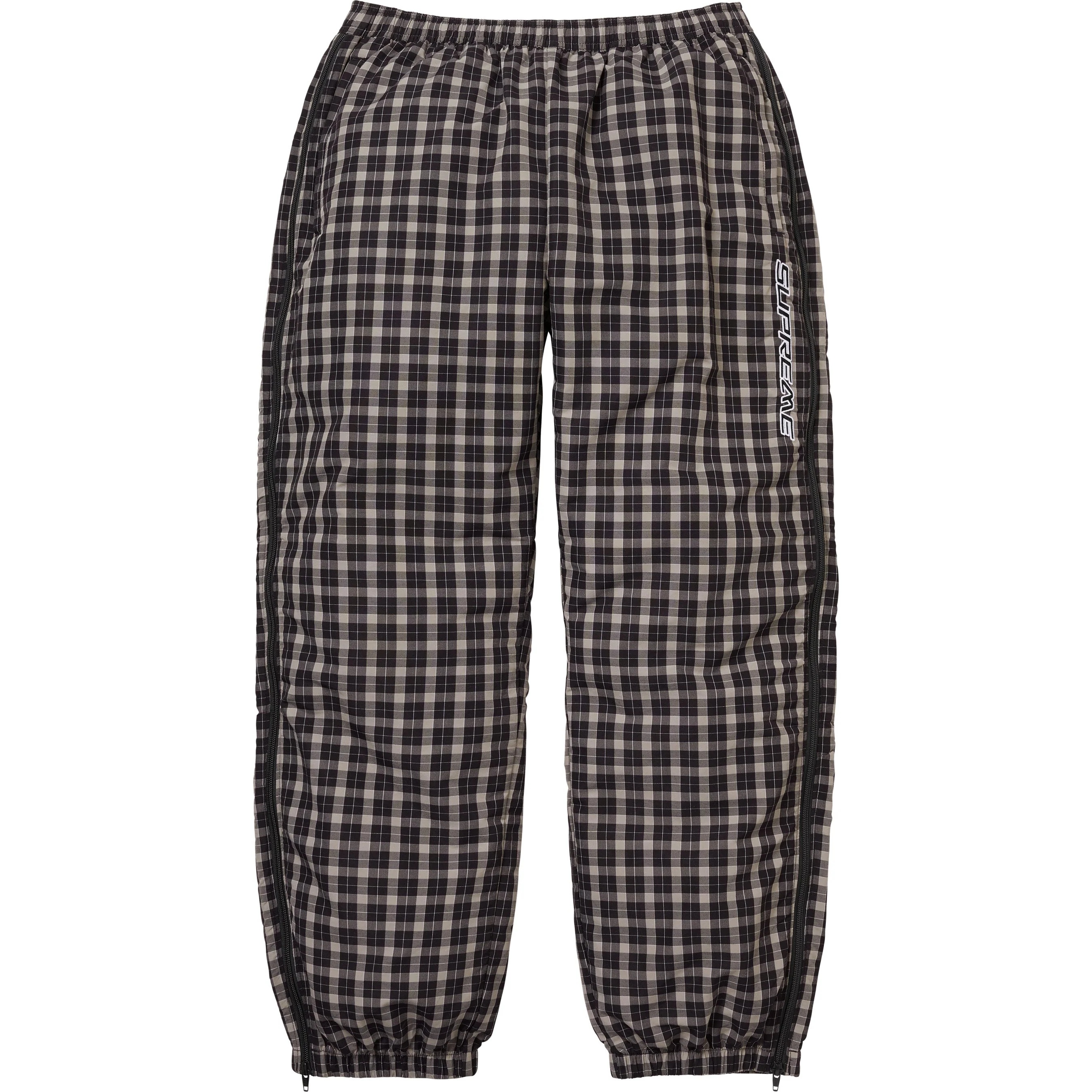 Plaid Warm Up Pant view 3